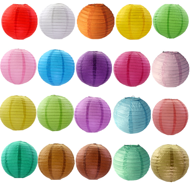 Japanese Lantern Paper - DIY Lampion Hanging Home Decoration Supplies