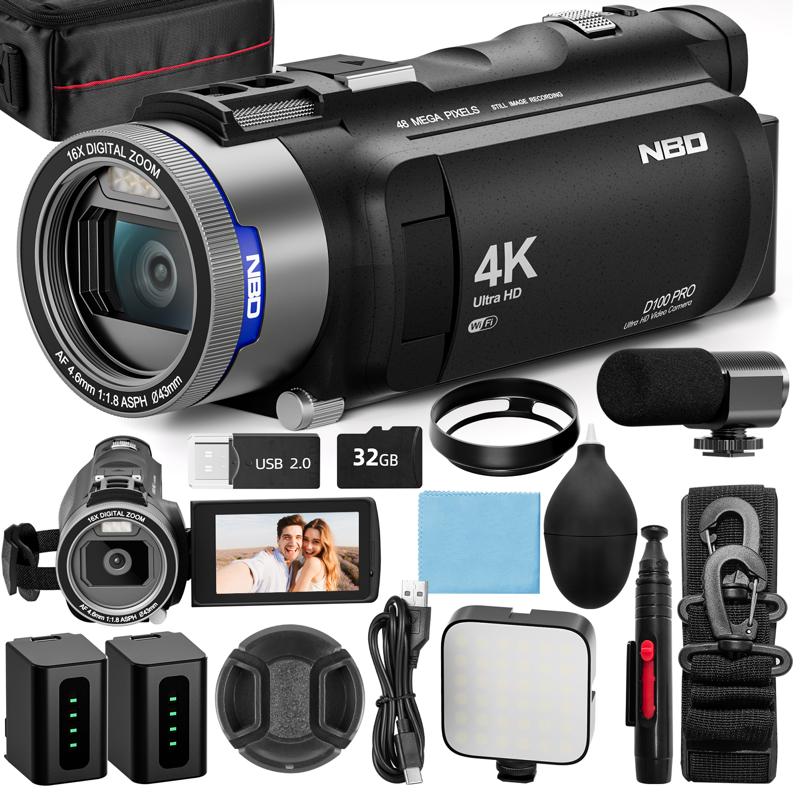 Japanese Traditional Lifestyle - NBD 4K HD&48MP Camcorder Video Camera