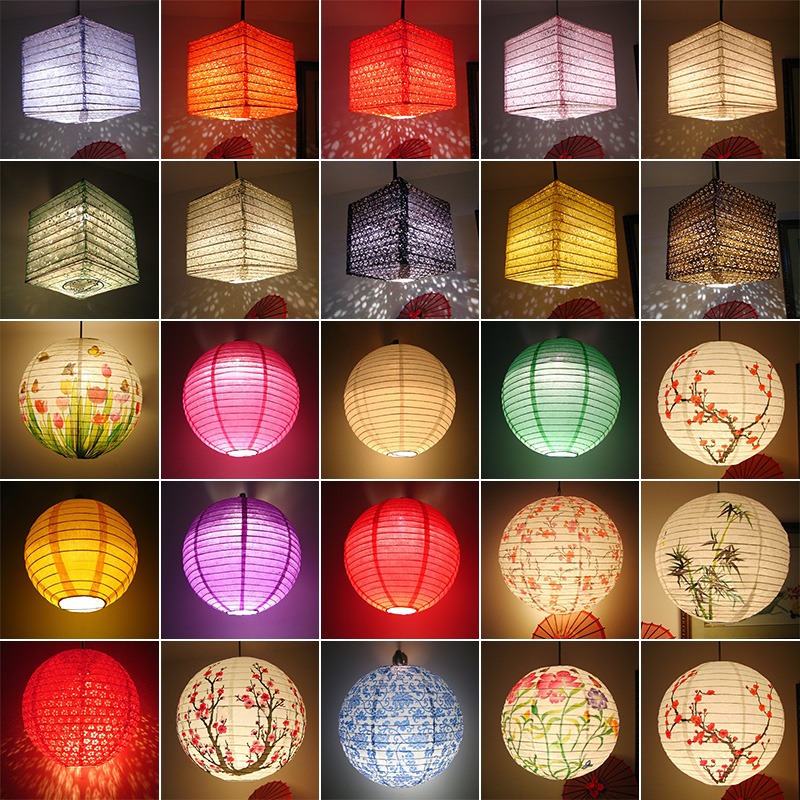 Japanese 30cm Printed Flower R - مراجعة Japanese Lantern Paper وسعره