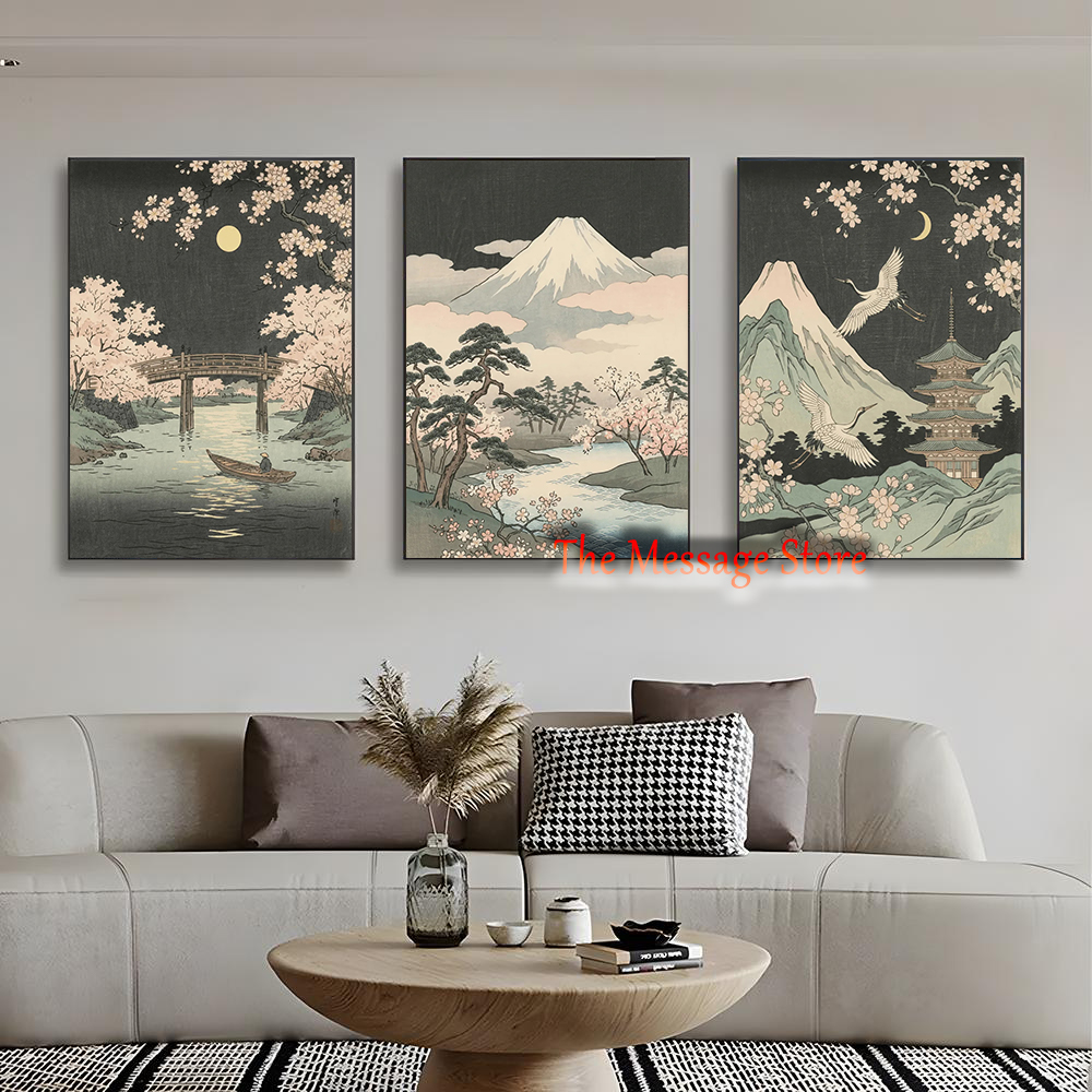 Japanese Cherry Bloom Fuji Riv - مراجعة Japanese Traditional Lifestyle وسعره