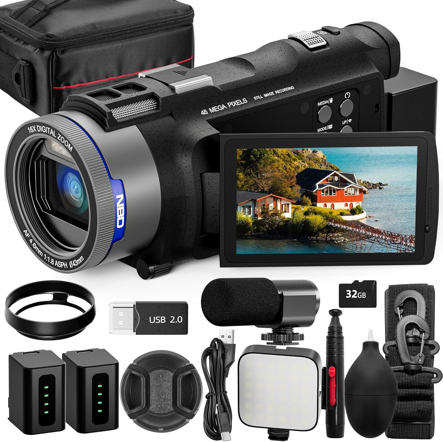 NBD 4K Camcorder Video Camera  - مراجعة Japanese Traditional Lifestyle وسعره