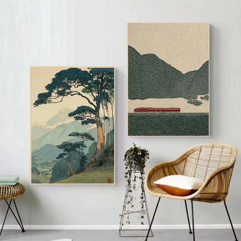 Vintage Japanese Style Illustr - مراجعة Japanese Lifestyle Home وسعره