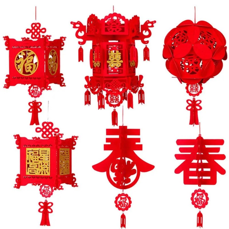 1pc Handcrafted Spring Festiva - مراجعة Japanese Lantern Paper وسعره