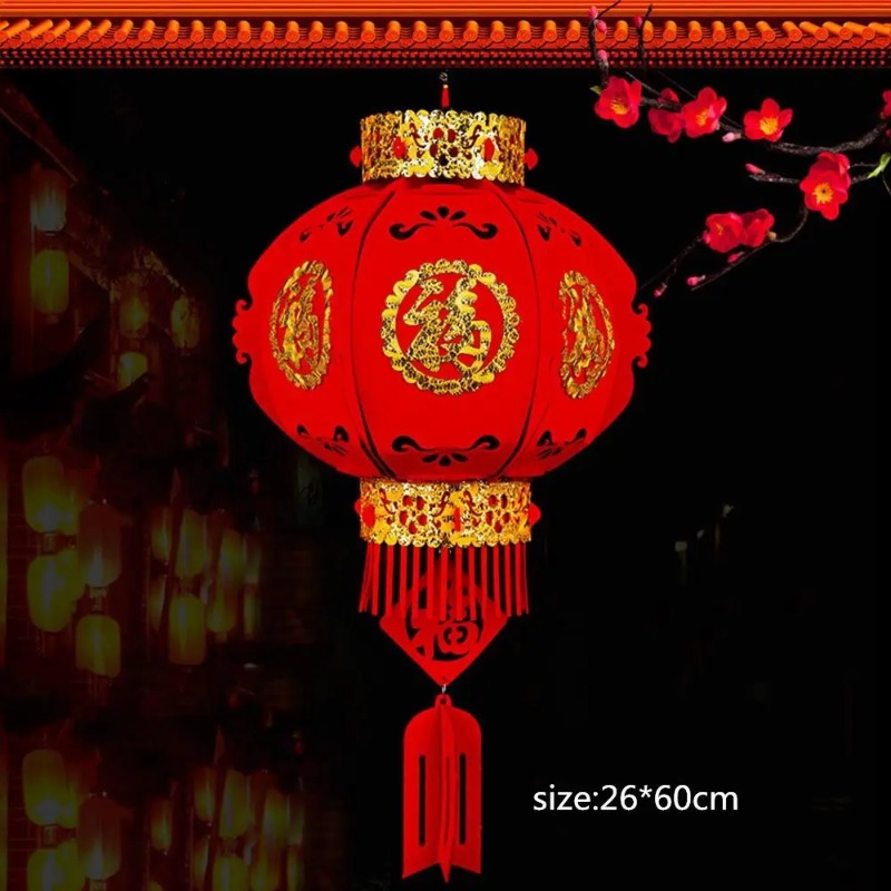1pc Handcrafted Spring Festiva - مراجعة Japanese Lantern Paper وسعره