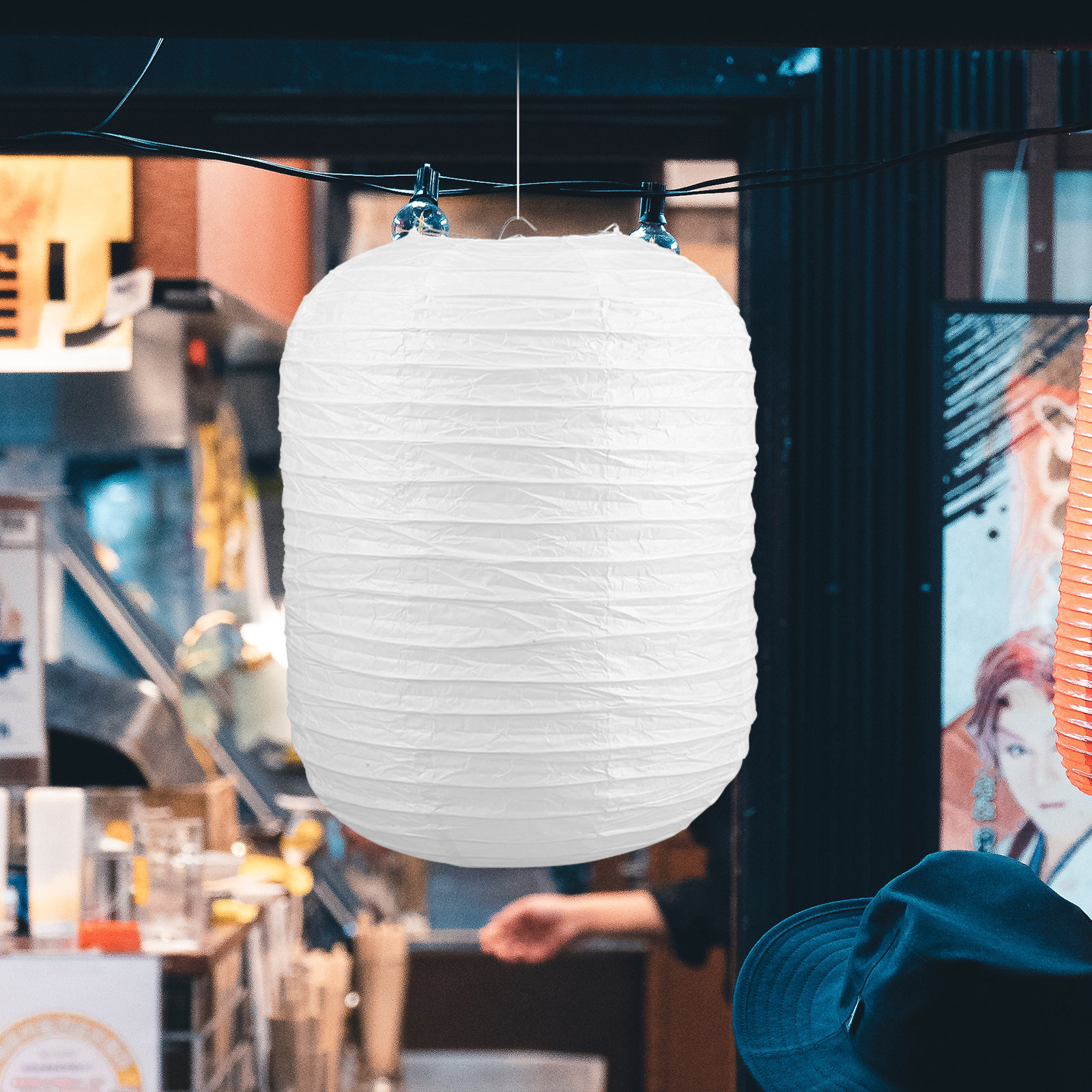 Paper Lantern Lampshade Japane - مراجعة Japanese Lantern Paper وسعره