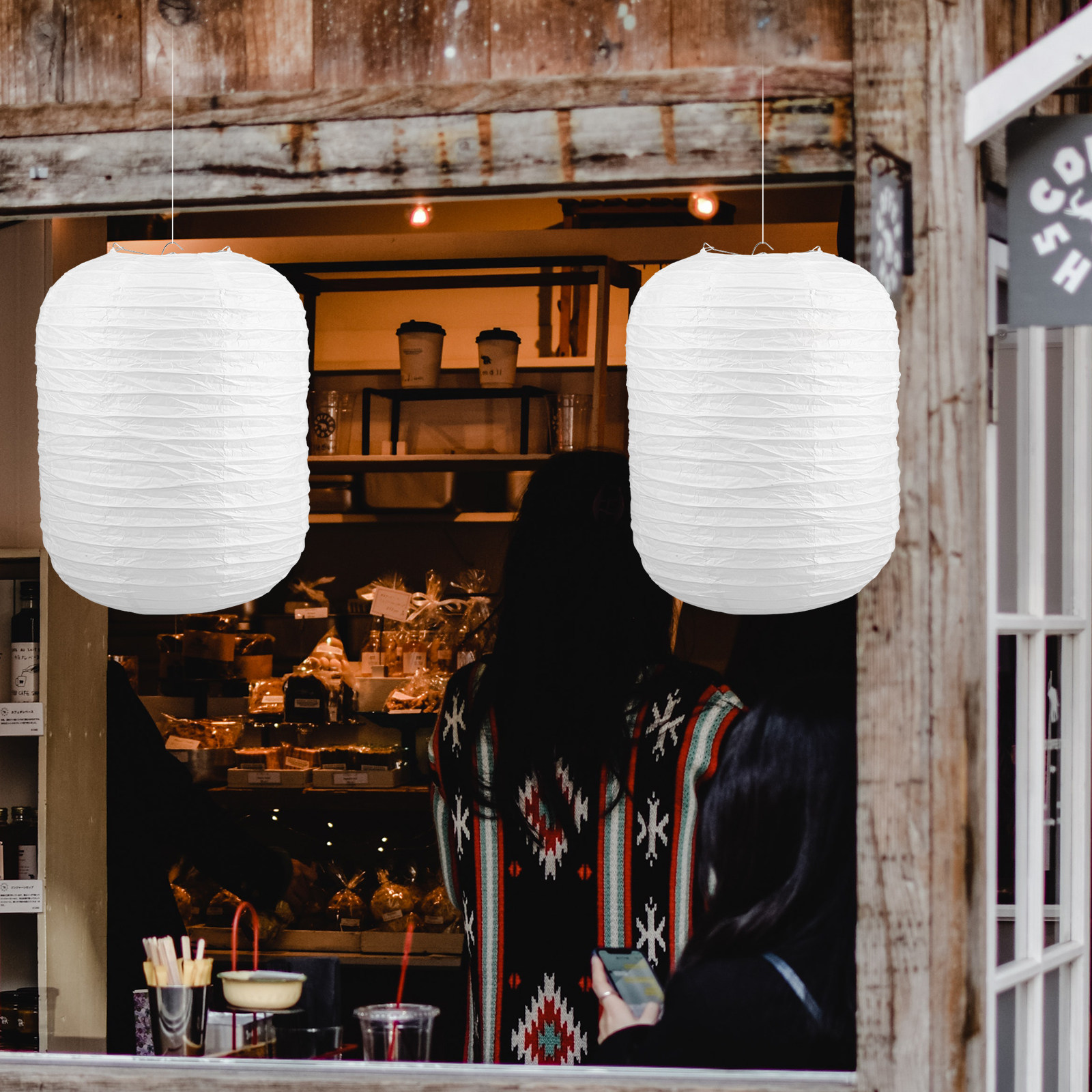 Paper Lantern Lampshade Japane - مراجعة Japanese Lantern Paper وسعره