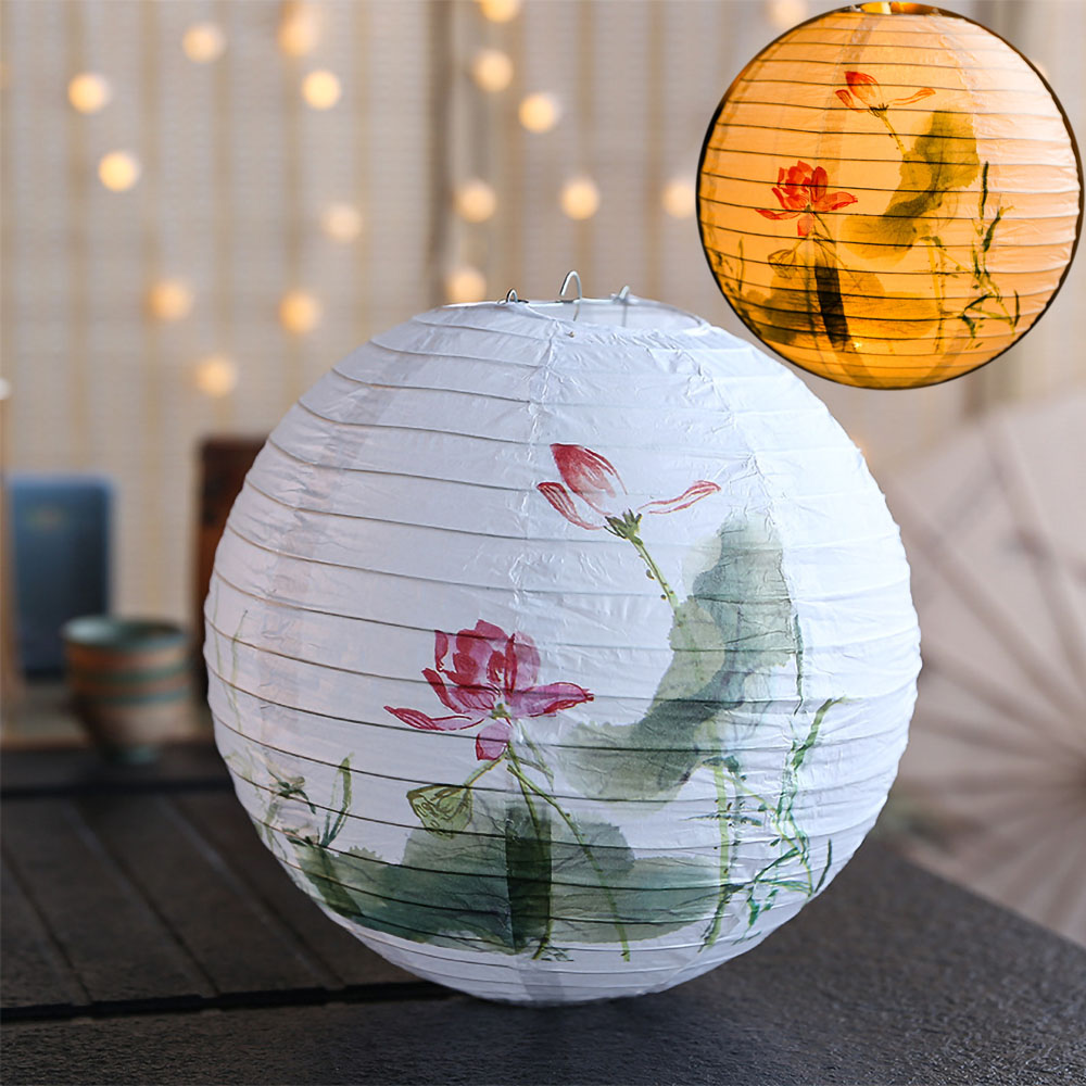 DIY Oriental Paper Lanterns Bu - مراجعة Japanese Lantern Paper وسعره