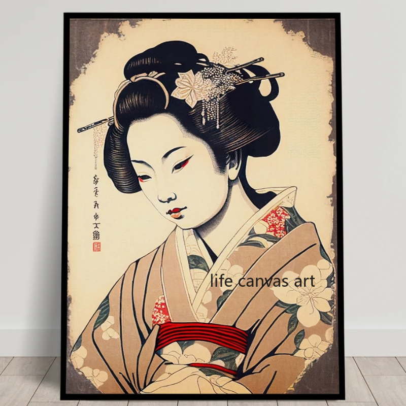 Vintage Japanese Style Ukiyo-e - مراجعة Japanese Lifestyle Home وسعره