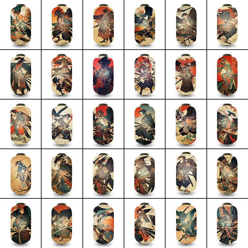Japanese Style Samurai Cloth L - مراجعة Japanese Lantern Paper وسعره