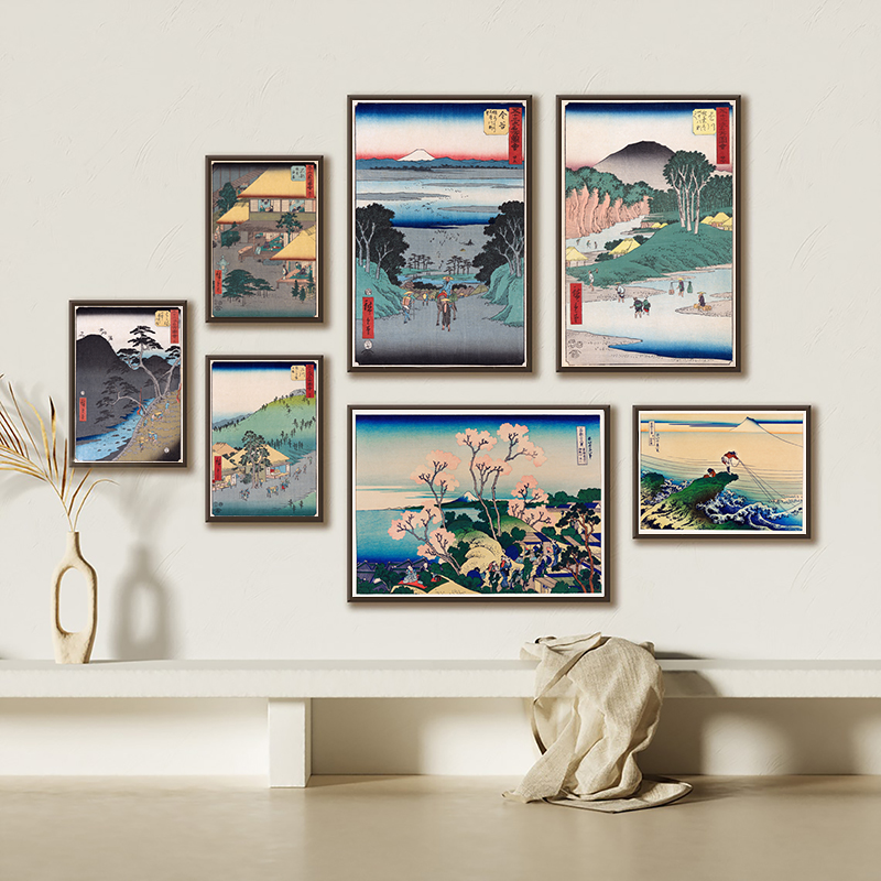 Japanese Prints Wall Art Canva - مراجعة Japanese Traditional Lifestyle وسعره