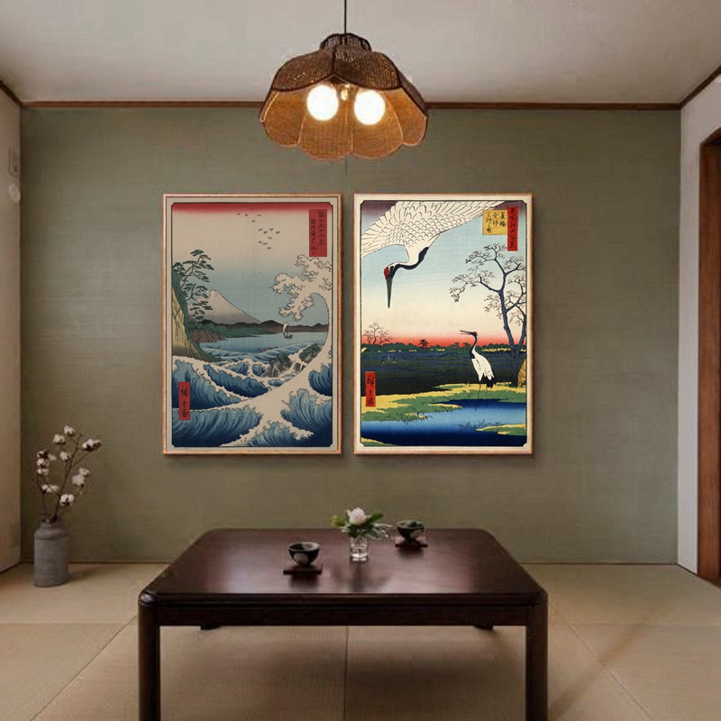 Japanese Prints Wall Art Canva - مراجعة Japanese Traditional Lifestyle وسعره