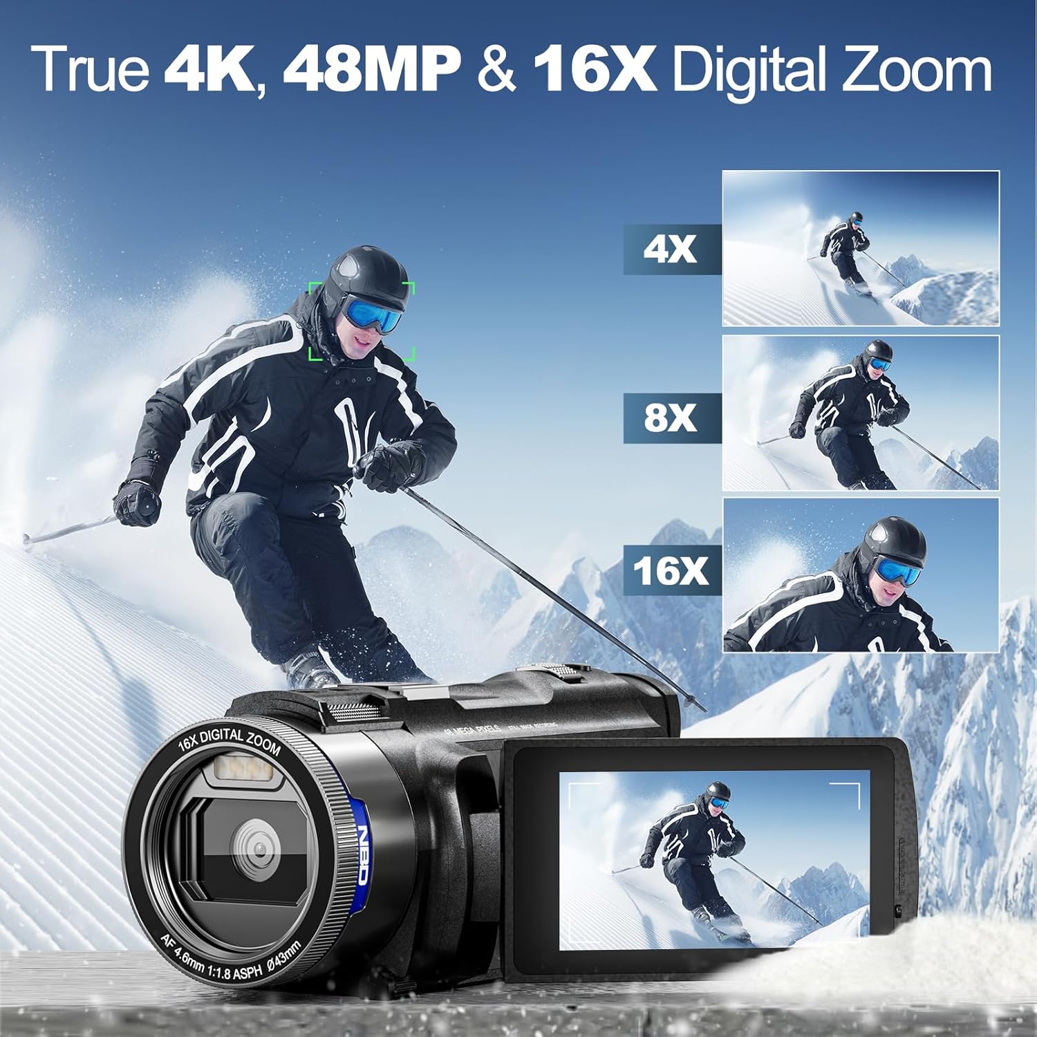 NBD 4K HD&48MP Camcorder Video - مراجعة Japanese Traditional Lifestyle وسعره