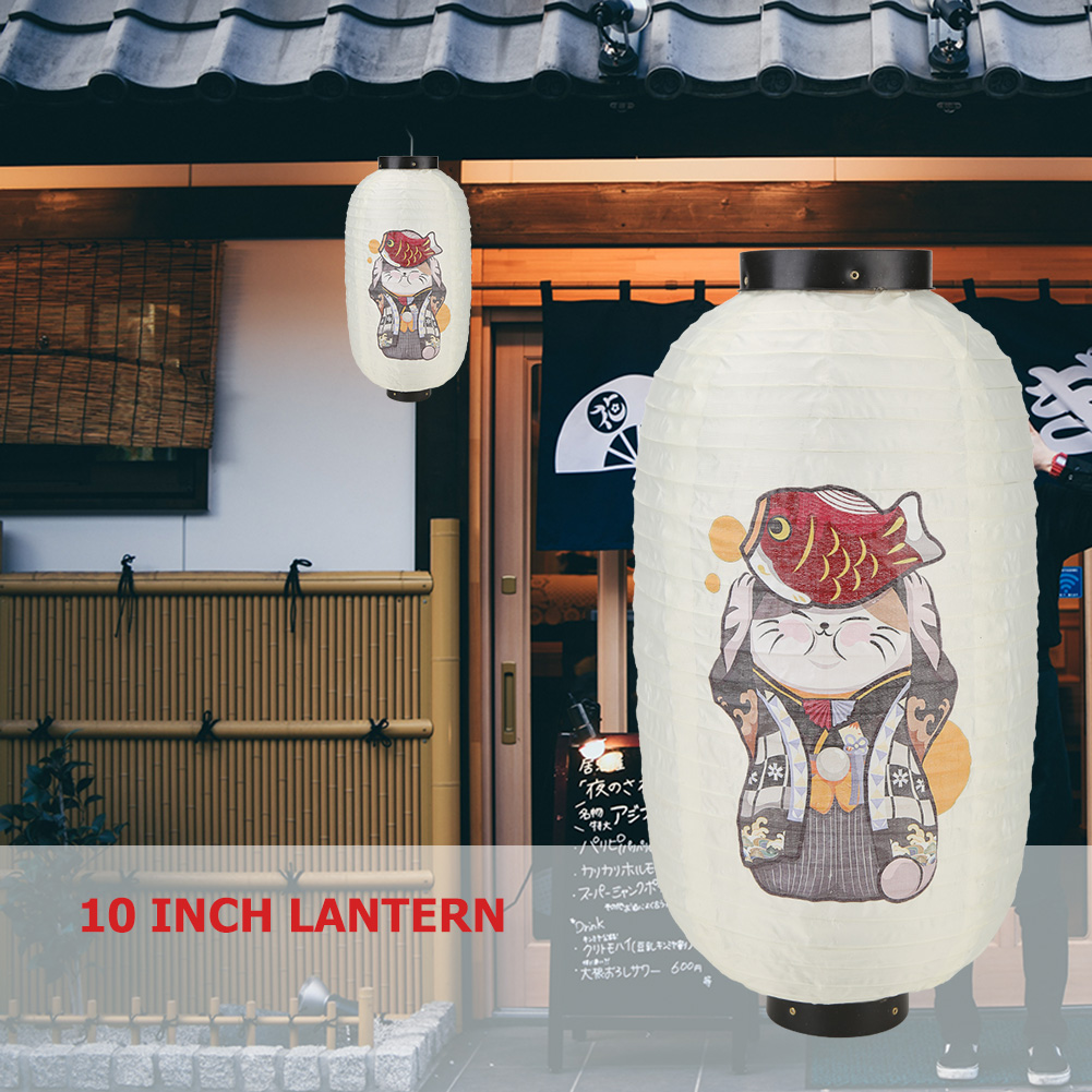 Lucky Cat Japanese Style Lante - مراجعة Japanese Lantern Paper وسعره