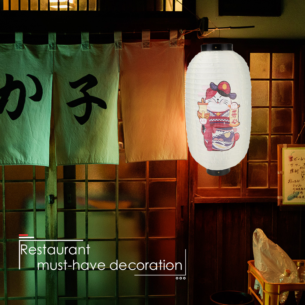 Lucky Cat Japanese Style Lante - مراجعة Japanese Lantern Paper وسعره